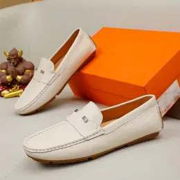 Scarpe casual di design classico slip on bottone in metallo di lusso in pelle oxford monte carlo mocassino da uomo abito retrò in pelle da lavoro