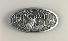 Vintage Western Deer Hunting Belt Buckle Also Stock In US Gurtelschnalle Boucle De Ceinture BUCKLEWT151AS Belts9918069