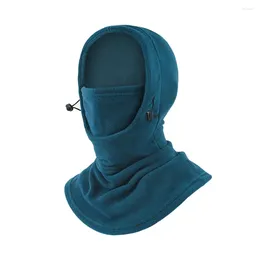 Bandanas Climbing Balaclava Running Hiking Warm Face Mask Cycling Cold Protection Fleece Keep Cap Adjustable Windproof Headcover Hat