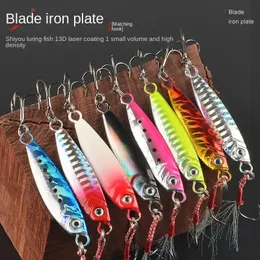 Baits Lures Japen Metal Cast Jig Spoon 101520g Shore Casting Jigging Fish Sea Bass Fishing Lure Artificial Bait Tackle 231207