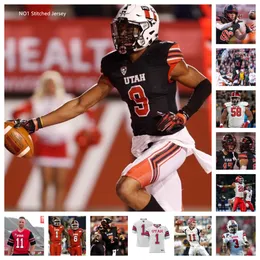 2023 NCAA Utah Utes Fußballtrikot 13 Nate Johnson 7 Cameron Rising 0 Mikey Matthews 78 Sataoa Laurea 25 John Randle Jr. 1. Jaylon Glover 17 Smith Snowden