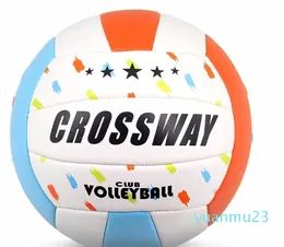 Bälle CROSSWAY Volleyball in offizieller Größe, hochwertiger Match-Volleyballball für drinnen und draußen, Trainingsball mit gratis Geschenknadel