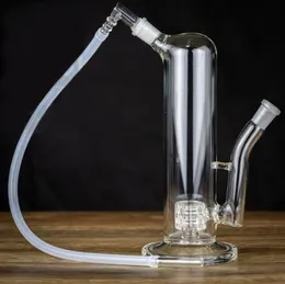 Rocket Whip Water Pipe Glass Hookahs med 14 mm piskadapter Matrix Style Percolator Water Pipes