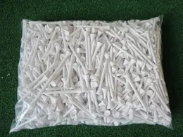 Golf Tees 1000pcs/ lot Great quality bulk 70mm white wooden golf tee 231204