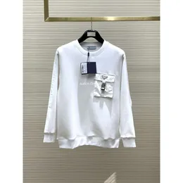 23SS Designer Felpa con cappuccio da uomo Moda Triangolo con cappuccio da donna Moda Maglione Pullover Girocollo Abbigliamento a maniche lunghe Camicia sportiva Giacca Pullover