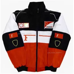 AF1 Formel 1 Racing Jacket Winter Car Full Embroidered Logo Cotton Clothing Spot Sale F1 Clothe 821