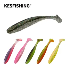 Baits Lures KESFISHING ES Easy Shiner 50mm 76 100 125 150 180mm Soft Silicone Bait For all Fish Pesca Artificial Fishing Lure 231206