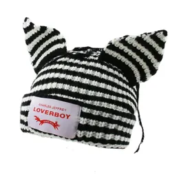 Acne Studio Men Men Caps Caps Cute Długie uszy kapelusz mężczyźni kobiety króliczne ucho ciepłe szydełkowe czapki kpop zbłąkane dzieci Hip Hop Katwę kobiet 556