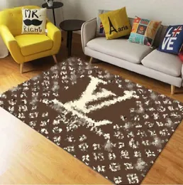 Designerska marka dywanu korytarza dywan dywan podłogowy salon stolik kawowy kompletny zestaw klasyczny litera logo designer dywan dekoracji domu