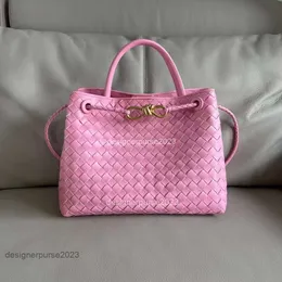 Venetas Trend Andiamo Tote Lady Sac Classique Bottegs Sacs Tissés 2023 Nouveau Cuir Souple Pour Femme Une Épaule Bandoulière Polyvalent Sac À Main Sacs À Main J24e