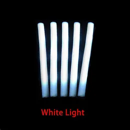 LED LID Light Sticks 15305060 Pack BK White Glow RGB Foam Stick Cheers Tube Dark Birthday Party Party Supplies Drop Droviour Deliver