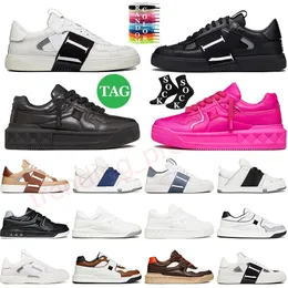 Designer ONE STUD Low Sneakers VL7Ns Sneaker Open Skate Casual Shoes Men Women Dress Shoe leather low-top calfskin famous brand paris dhgate platform sports trainers