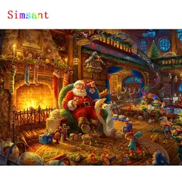 Tapestries Christmas Snowman Magic Tapestry Bedroom Wall Hanging Home Decor Bohemian Decorative Hippie Printed Sheet 231207