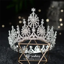 إكسسوارات شعر أغطية الرأس CC CRENT CROWN TIARA HAIRBAND ENIGANGE CONSTORY for Women Big Crowns عالية الجودة مجوهرات فاخرة ملكة الشعر HG1269 231207