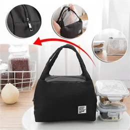 Dinnerware Bento Bag Portable Lunch Box Simple Picnic Thick Aluminum Foil Mommy Back Milk Storage Women's Insulated