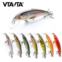 Esche Esche VTAVTA 2g6g12g Mini Minnow Wobblers Pesca Galleggiante Crankbait Artificiale Dura Swimbait Pesce Richiamo Luccio 231207