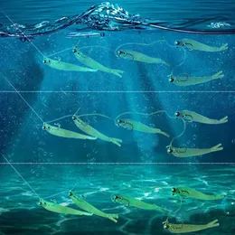 الطعوم السحر كما العنقوقة ناعمة إغراء الصيد الطعم بيسكا JIG الرأس T الذيل wobbler السمكة المعدنية البحر باس ليور.