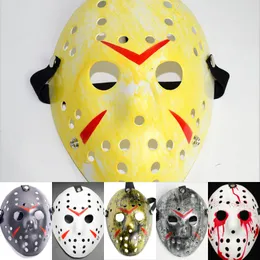 Jason Masks Terrorystów dorośli Straszne Halloween Cosplay Festival Party Voorhees Skull Mask 13th Horror FMT2067
