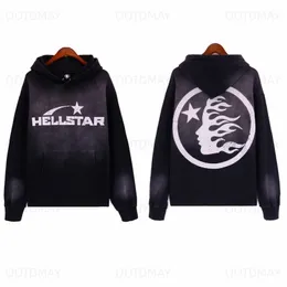 Hellstar Hoodie Herren und Damen Designer Kapuzenpullover Damen Hellstars Trainingsanzüge American Casual Lautsprecher Sweatshirts Hosen Set Größe S-XL S12