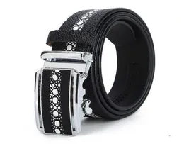 Ceinture classique en cuir de vache pour hommes, en peau de perle, en cuir véritable, Q0630241x4427512