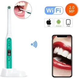 Factory 2021 1080P high resolution LED light wireless wifi video portable oral dental camera endoscope intraoral camera for mou