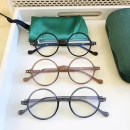 Солнцезащитные очки в стиле ретро, маленькая круглая оправа, плоские очки с защитой от синего света, мужские и женские TR90, легкие очки для близорукости, оптовая продажа