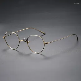 Óculos de sol quadros vintage óculos de alta qualidade ajuste de almofada de nariz homens mulheres podem ser combinados com miopia hipermetropia óculos de prescrição