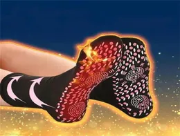 女性用男性のための自己密集磁気フットウォーマーソックス自己加熱された靴下ツアー療法