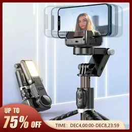 Stabilizatory 360 rotacja po trybie fotografowania gimbal stabilizator selfie statyw do iPhone telefon na żywo P