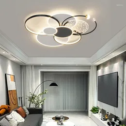 Потолочные светильники в скандинавском стиле, современный роскошный звездный светильник для гостиной, спальни, входа, светодиодный кухонный остров, длинный подвесной светильник