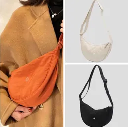 Designer 23ss Lululemens Bag Women نفس النمط المائل عبر Bun Bun Leisure Yoga Nylon الكتف Yoga Sport Lulu Crossbody Bag YT0181