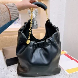 Woman Squeeze Shoulder Bags Designer Bag Handbag Medium Tote Bag Luxurys Handbags Lady Shopping Totes Leather 4 Colors 5A