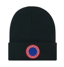 Moda Tasarımcı Beanie Kafatası Kapakları Tasarımcı Şık Kaz Kapağı Mektup Kış Lüks Beanies Erkekler Kadınlar Sıcak Yün Şapka Unisex B-13