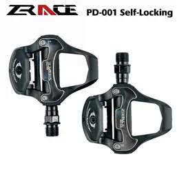 Bike Pedals ZRACE PD-001 Road bike cycling self-locking pedal clipless pedals 231207