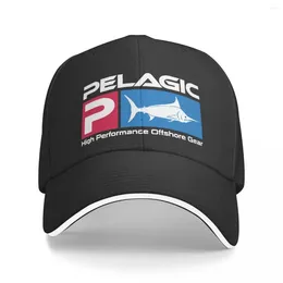 Berets Pelagic Fisher Lover Baseball Cap Retro Sandwich Hat Usisex Style Adleable Dad Outdoor Outdoor