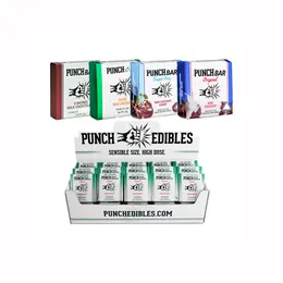 Boş 600mg Punch Bar Mushroon Çikolata Bar Küçük Çikolata Bar Yenilebilir Kutular Ambalaj Kağıt Kutuları Özel Logo Kabul Et