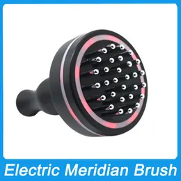 Infraröd värmeelektrisk Guasha Massager EMS Body Shaping Gua Sha Meridian Scraping Brush Face Necklyft Eliminera ödemterapi Lymfatisk dränering