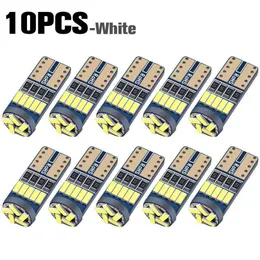 10x T10 LED Canbus Error-Free Bulbs 15SMD 194 W5W Car Wedge Lamp Dome Map Lights