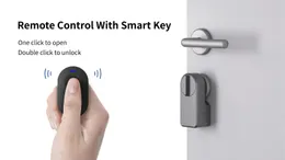 Akıllı Kilit Gimdow Bluetooth uyumlu akıllı kapı kilidi Smart Anahtar /Şifre /Uygulama Kilidi Tuya Akıllı veya Akıllı Yaşam Uygulaması Elektronik Kilit 231206