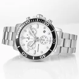 5A Tisot Watch Seastar 1000 Хронограф Кварцевый механизм Автоматические наручные часы из нержавеющей стали Скидка Дизайнерские часы для мужчин Женщин 23.11.30 Fendave