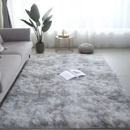 Teppiche, große Teppiche für modernes Wohnzimmer, Langhaar-Lounge-Teppich im Schlafzimmer, pelzige Dekoration, nordische flauschige Boden-Nachttischmatten 231207