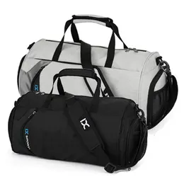 Duffel Bags Sports Gym Bag Separação Seca e Molhada Cilíndrica Duffel Bags Portátil Weekender Carry On Shoulder Bags para Ourdoot Busi 231207