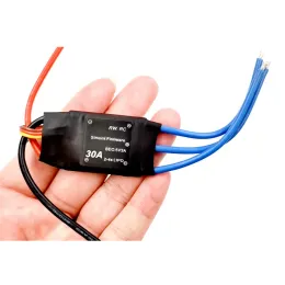 4 PCS RW.RC Simonk 30A ESC 5V/3A BEC 2-4S LIPO 30A ESC för Traversing Machine/Remote Control Plane/RC Racing Drone-tillbehör