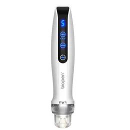 700mAh sem fio para uso doméstico Micro Current Micro Needle Bio Pen Q2 EMS Microneedlng Pen com terapia de luz LED para regeneração de colágeno facial antirrugas