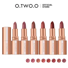 Lipstick OTWOO 8pcs Makeup Set Long Lasting Waterproof Lip Stick Smudgefree Matte Sexy Pigmented Velvet Finish Tint 231207