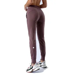 LL Donna Yoga Nono Pantaloni Push Fitness Leggings Morbido Vita alta Hip Lift Elastico Casual da jogging 7 colori L2898