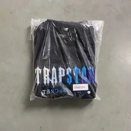 Hareket Mevcut Erkek Tişörtleri Yaz Tshirt Trapstar Kısa Takım 2.0 Şömine Kod çözülmüş Kaya Şeker Lezzeti Ladies İşlemeli Alt Trailsuit T