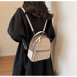 バッグ Smooth Leather BackPack Men's Leather Rucksack Utility Backpack Cool Student