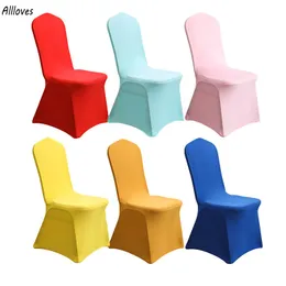 Wedding Chair Covers Spandex Stretch Slipcover for Restaurant Banquet Hotel Dining Party Universal Chair Cover Decorations CL1071