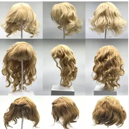 Boneca acessórios npk 70cm reborn criança boneca colada peruca de cabelo 28 polegadas silicone realista reborn bebê bonecas peruca de cabelo diy boneca acessório 231208